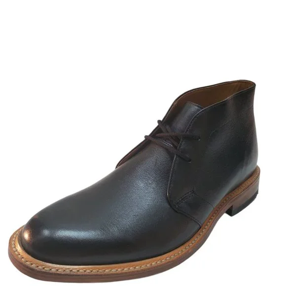 Bostonian Men\'s Ankle Boot size US 8M Black Leather Bostonian Shoe Makers Black Leather Ankle Boot Men main image 2